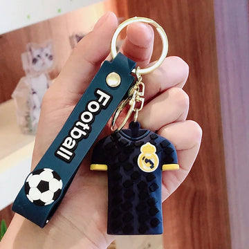 Football Jersey 'Real Madrid CF' PVC Keyring Keychain