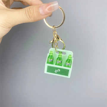 Soda 'Sprite | Half Crate' Resin Keyring Keychain