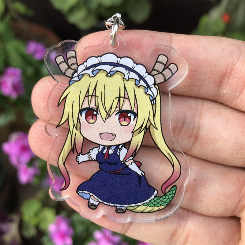 Miss Kobayashi's Dragon Maid 'Tohru' Keyring Plastic Keychain