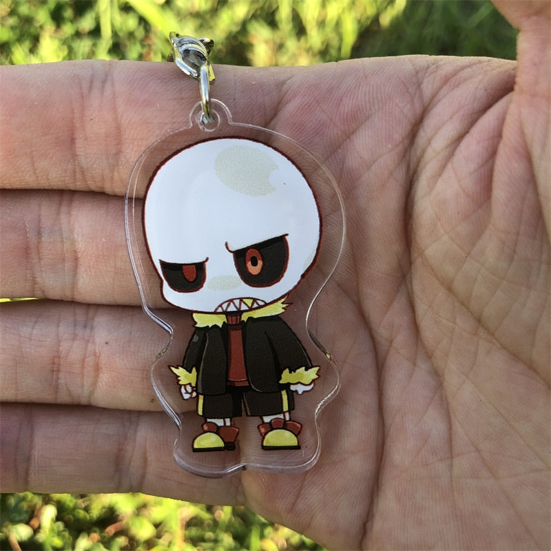 Undertale 'Underfell' Keyring Acrylic Keychain