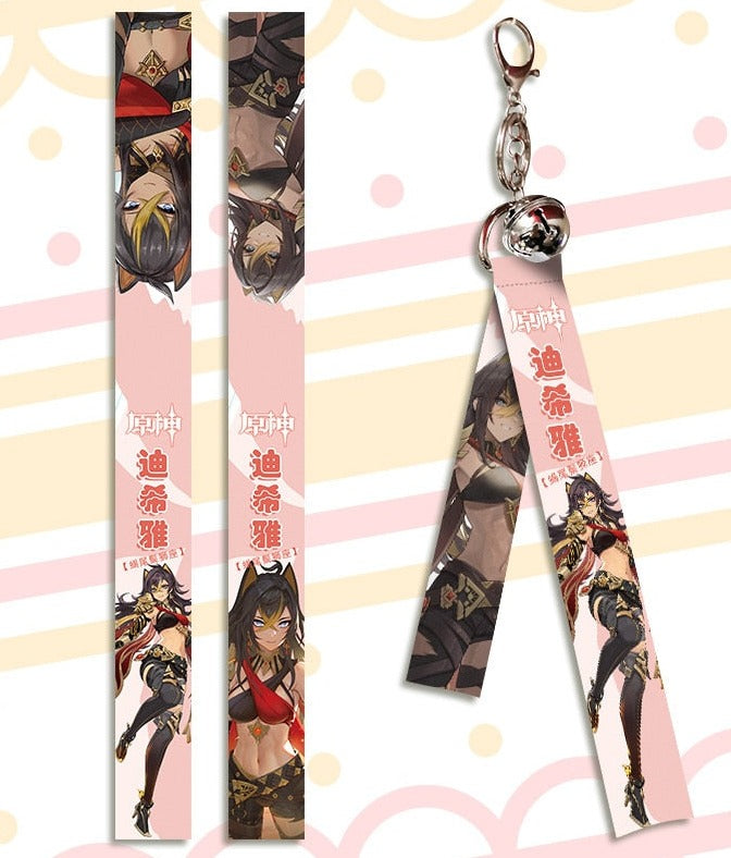 Genshin Impact 'DEHYA' Streamer Clip Keychain