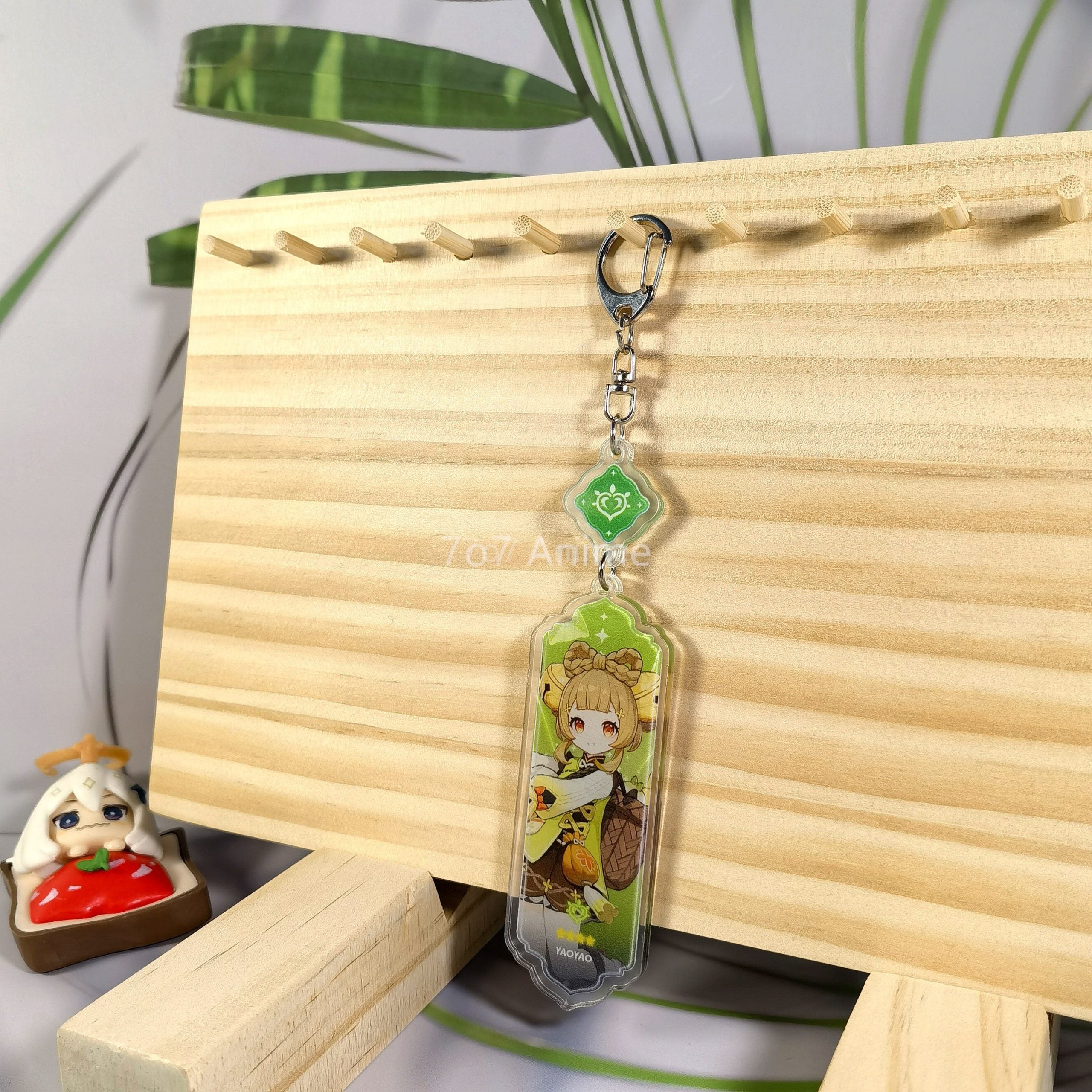 Genshin Impact 'Yaoyao' Keyring Metal Keychain