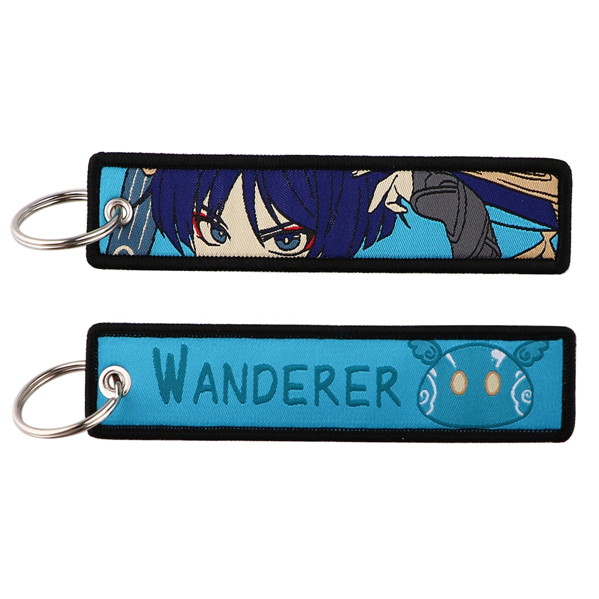 Genshin Impact 'Wanderer' Embroidered Keychain