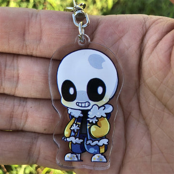 Undertale 'Star Sans' Keyring Acrylic Keychain