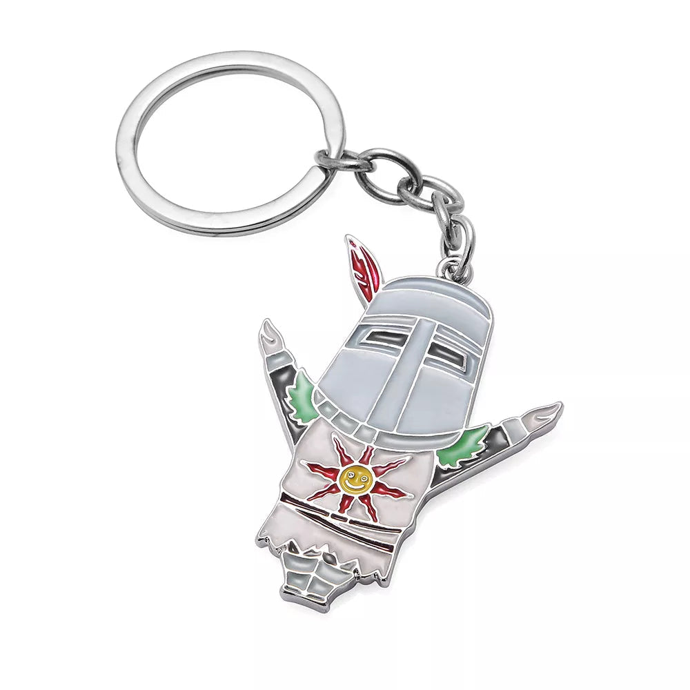 Dark Souls 'Dragon Slayer Shield' Keyring Metal Keychain