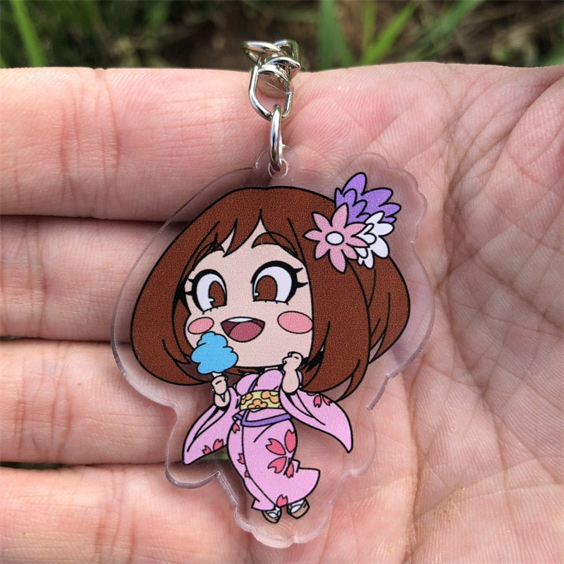 My Hero Academia 'Ochaco Uraraka' Keyring Plastic Keychain