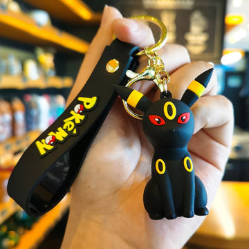 Pokemon 'Umbreon' Keyring Rubber Keychain