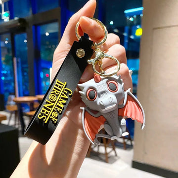 Game of Thrones 'Drogon' Keyring PVC Keychain
