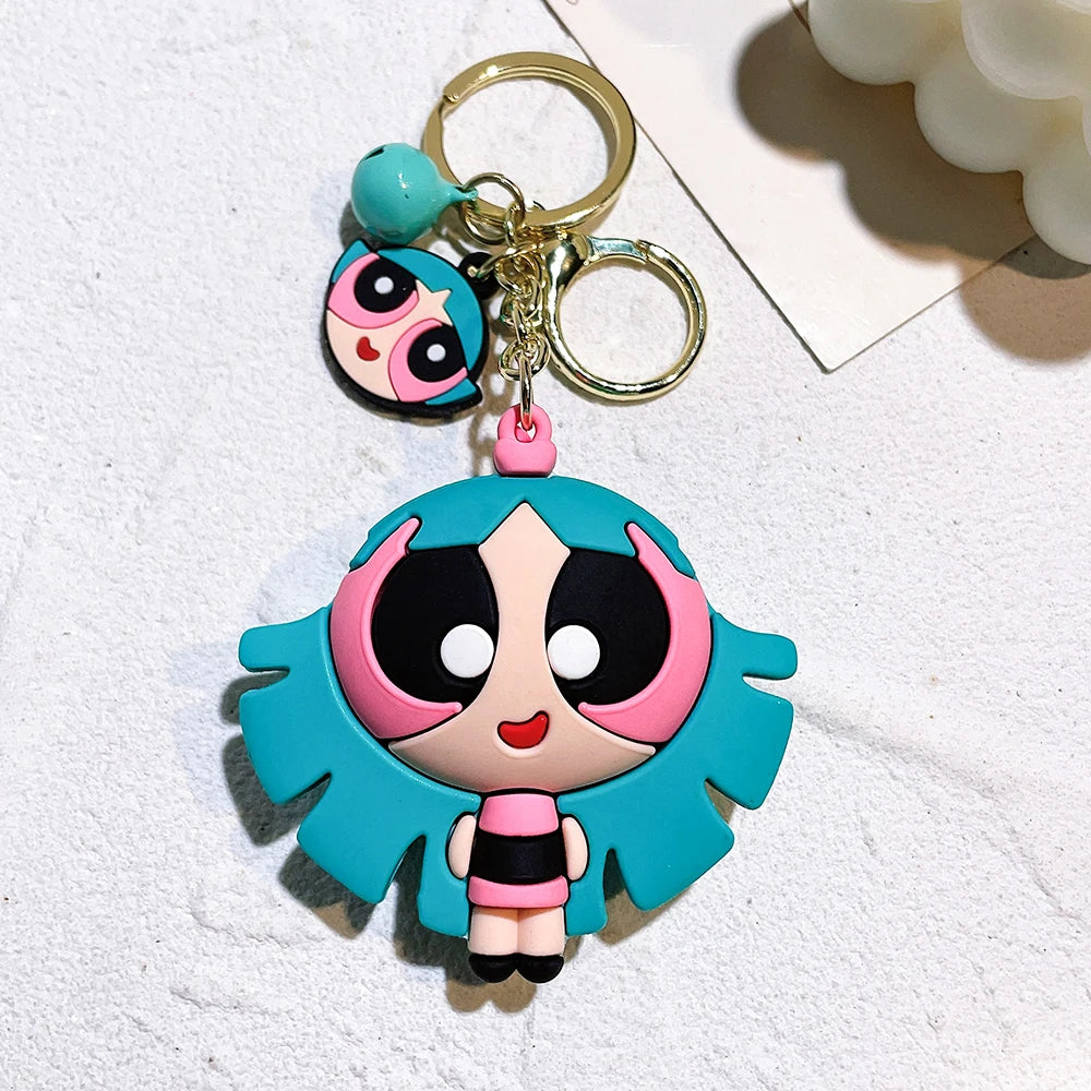 The Powerpuff Girls 'Bliss' Keyring Rubber Keychain