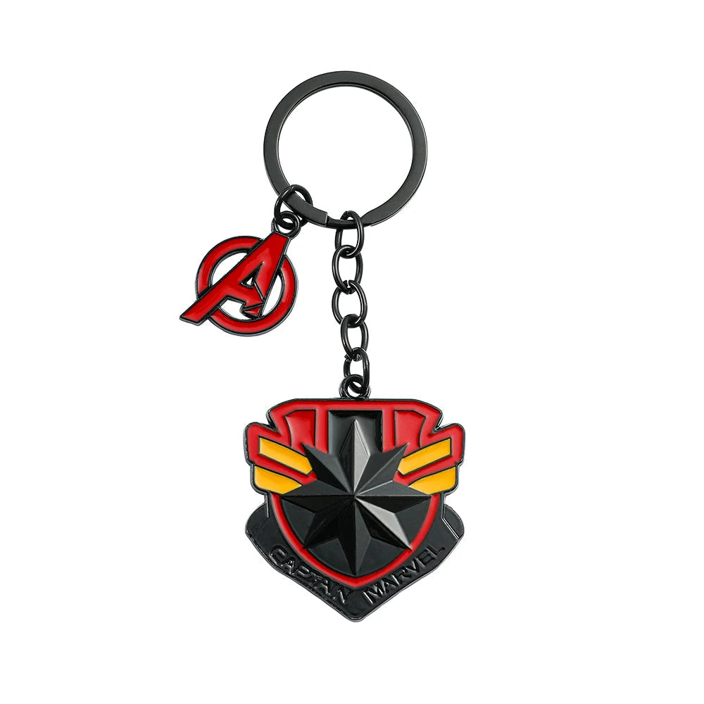 'Captain Marvel | Logo' Keyring Metal Keychain