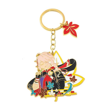 Genshin Impact 'Kazuha' Enamel Keyring Keychain