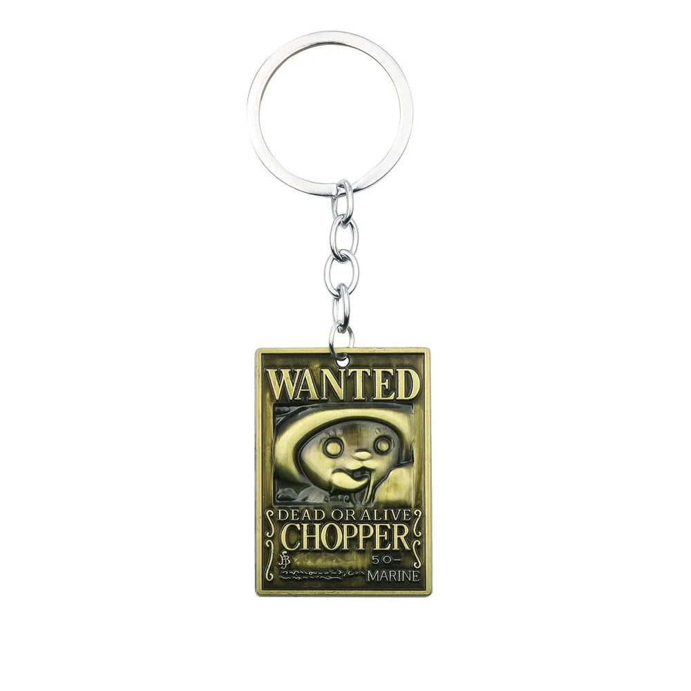 One Piece 'Chopper' Keyring Metal Keychain