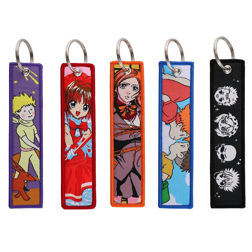 The Little Prince Embroidered Keychain