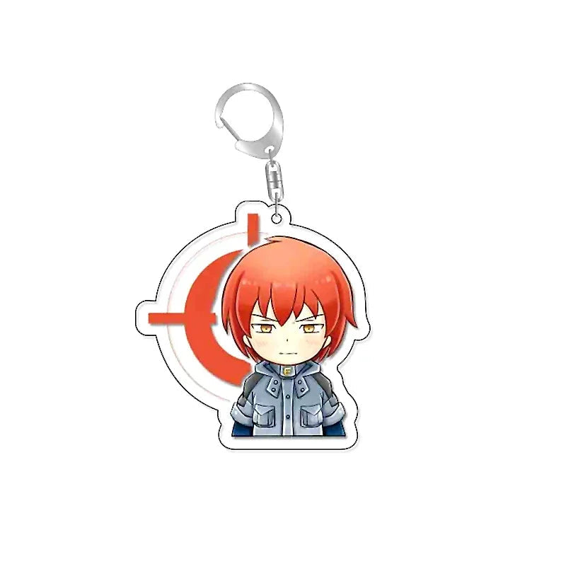 Assassination Classroom 'Karma Akabane' Keyring Plastic Keychain