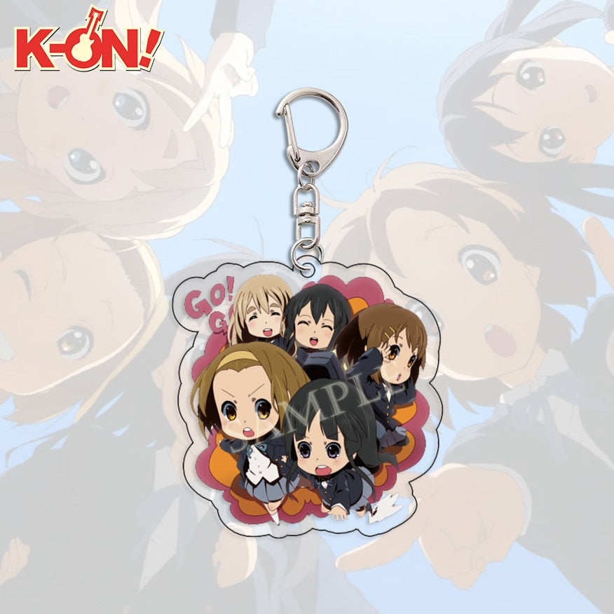 K-ON!! 'Group Picture' Keyring Resin Keychain