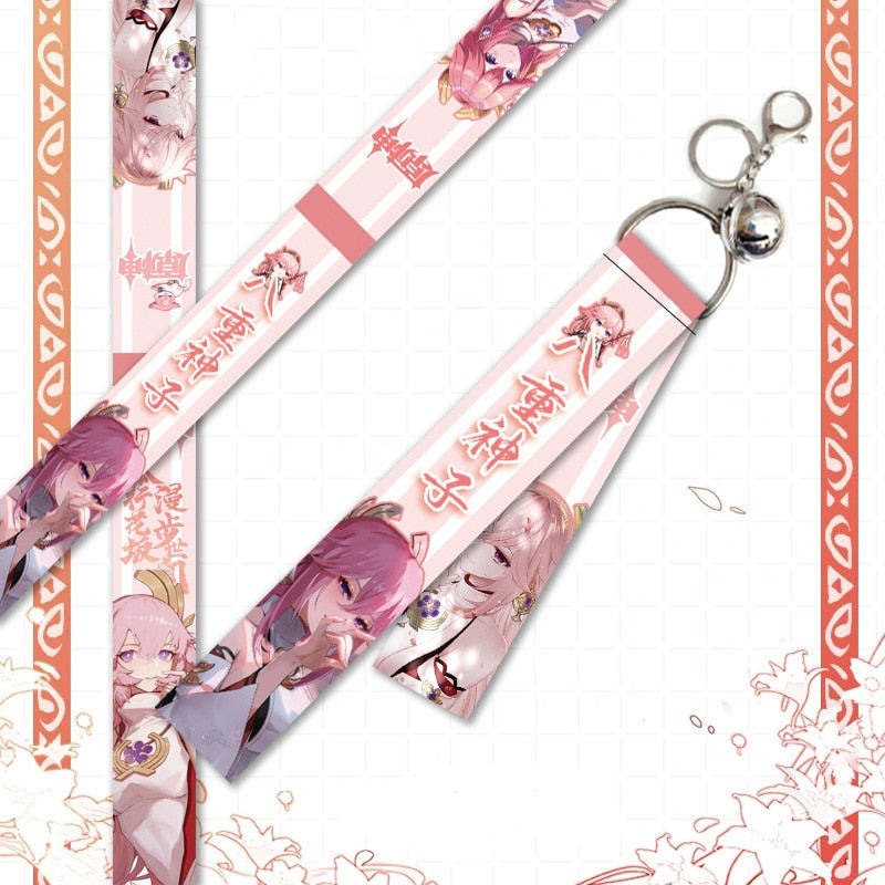 Genshin Impact 'Yae Miko' Streamer Clip Keychain