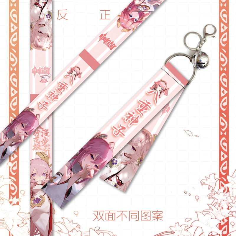 Genshin Impact 'Collei' Streamer Clip Keychain