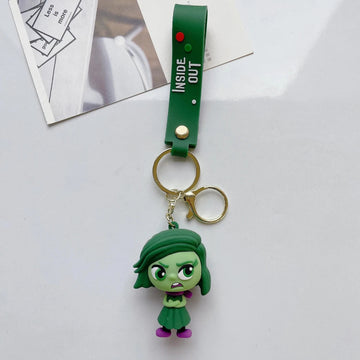 Inside Out 'Disgust' Keyring Rubber Keychain