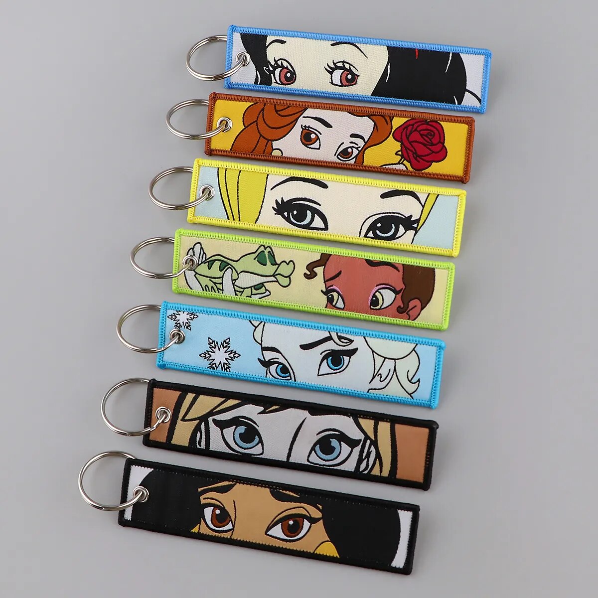 Lilo & Stitch 'Multiple Stitch' Embroidered Keychain