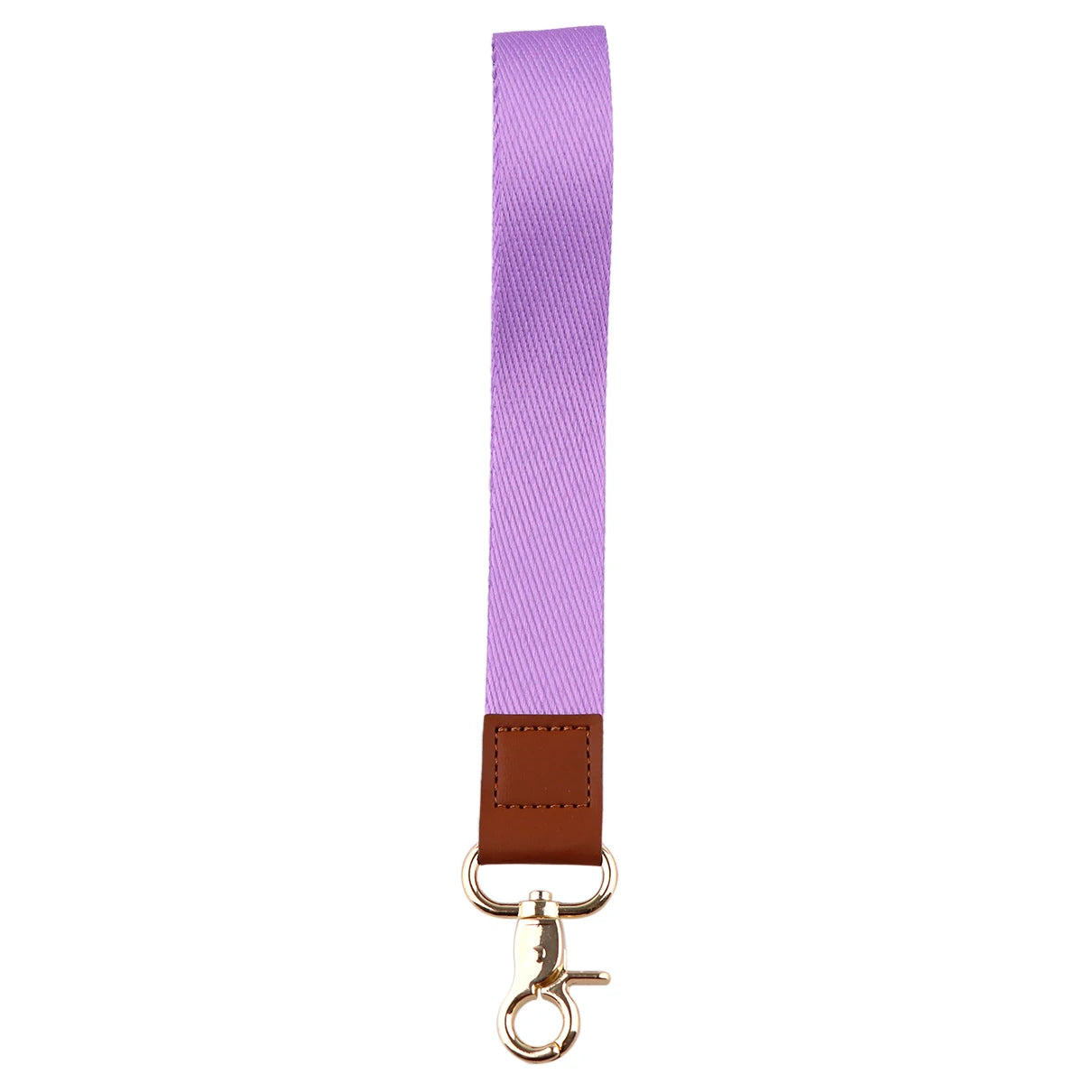 Lilac Dreams Wrist Lanyard Keychain with Keyring Clip