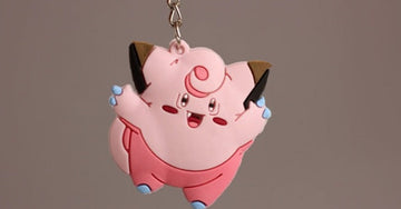 Pokemon 'Clefairy' Keyring Silicone Keychain