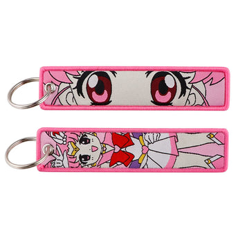 Sailor Moon 'Chibiusa' Embroidered Keychain