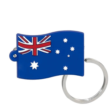 Flag 'Australia' Enamel Keyring Keychain