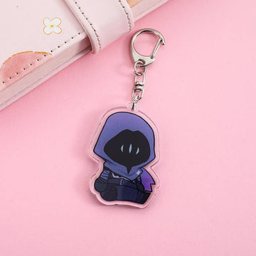 Valorant 'Omen' Keyring Acrylic Keychain