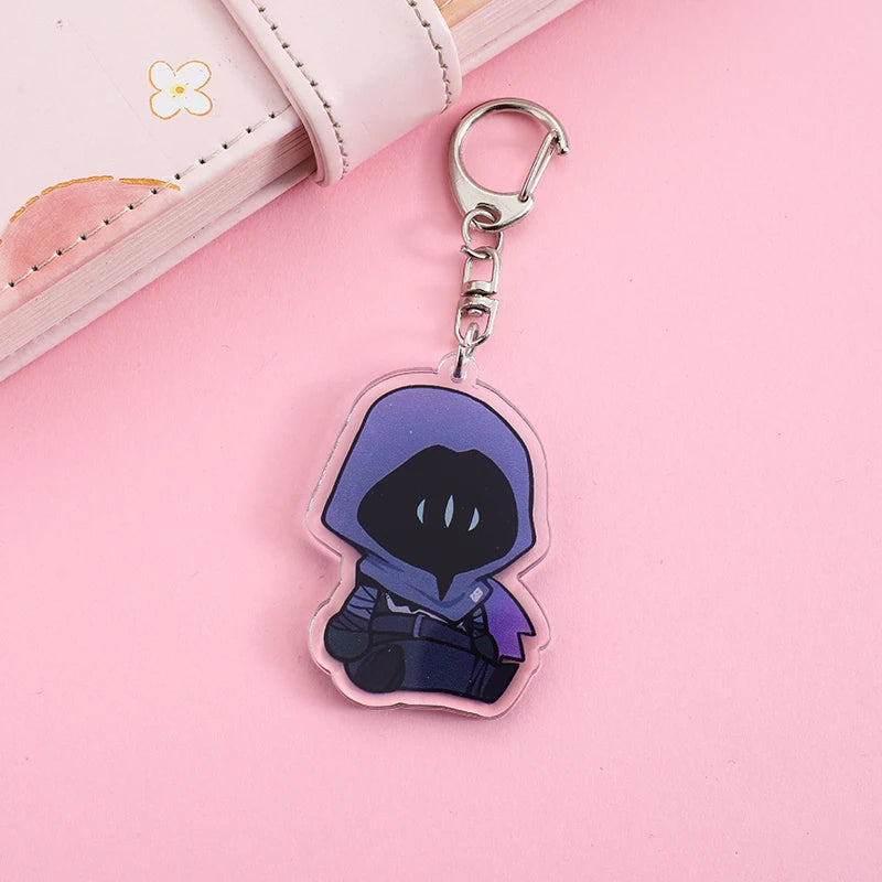 Valorant 'Omen' Keyring Acrylic Keychain