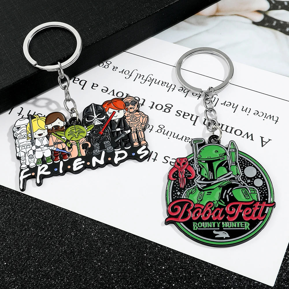 Star Wars 'FRIENDS' Keyring Metal Keychain