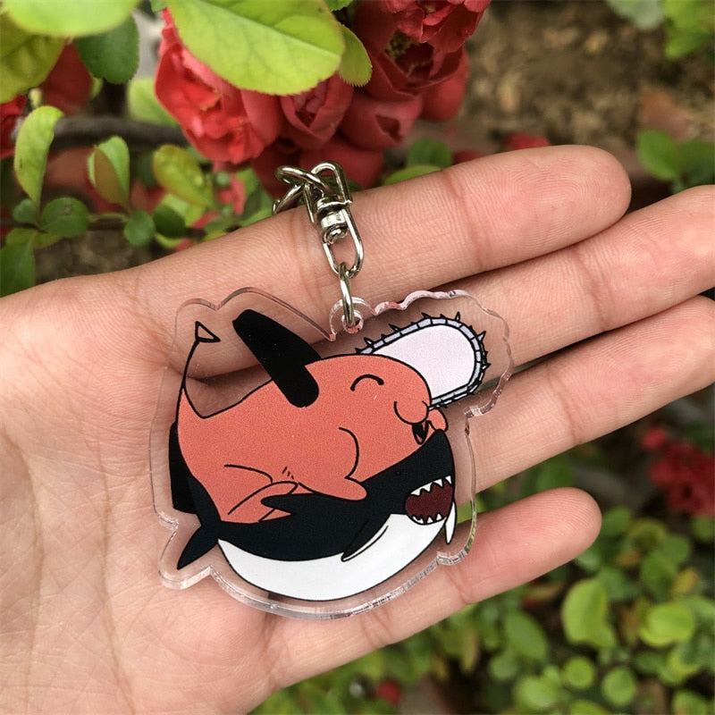 Chainsaw Man 'Pochita Ver. 3' Keyring Plastic Keychain