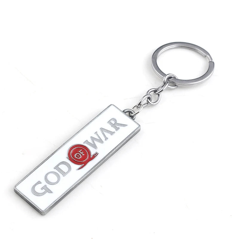 God of War Ragnarok 'Snake' Keyring Metal Keychain