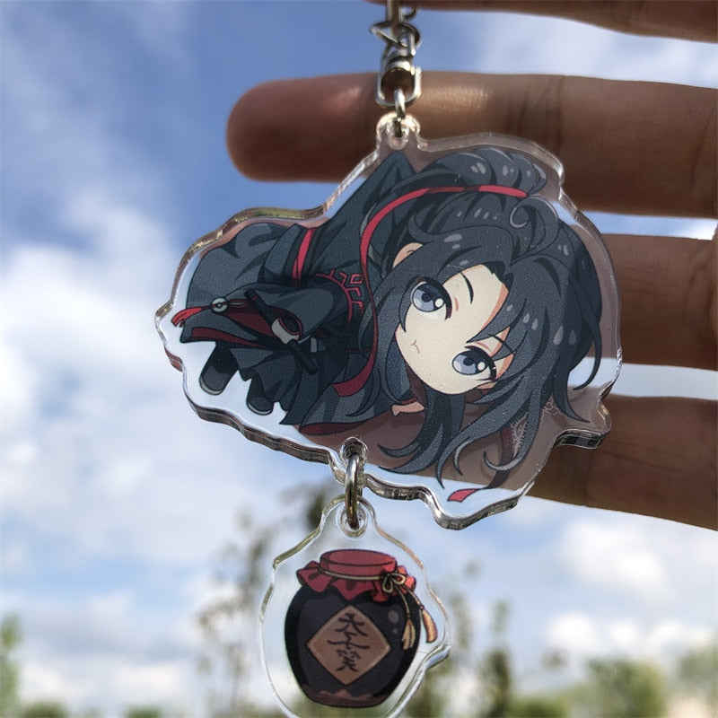 Grandmaster of Demonic Cultivation 'Wei Wuxian' Keyring Plastic Keychain