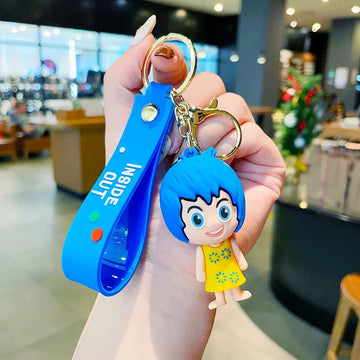 Inside Out 'Joy' Keyring Rubber Keychain