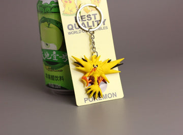 Pokemon 'Zapdos' Keyring Silicone Keychain