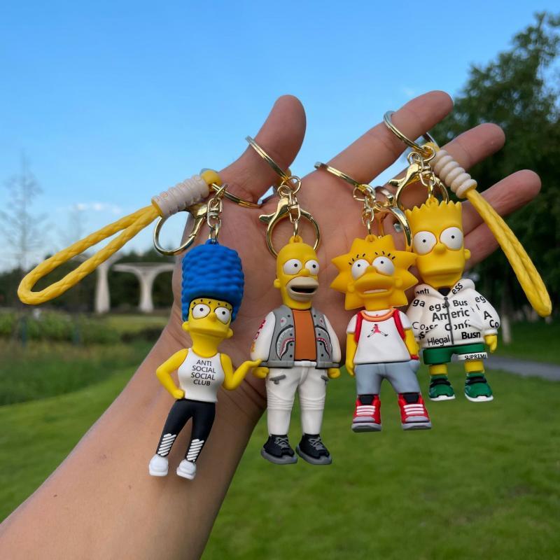 The Simpsons 'Marge Simpson | Fashion Clothes' Keyring Keychains