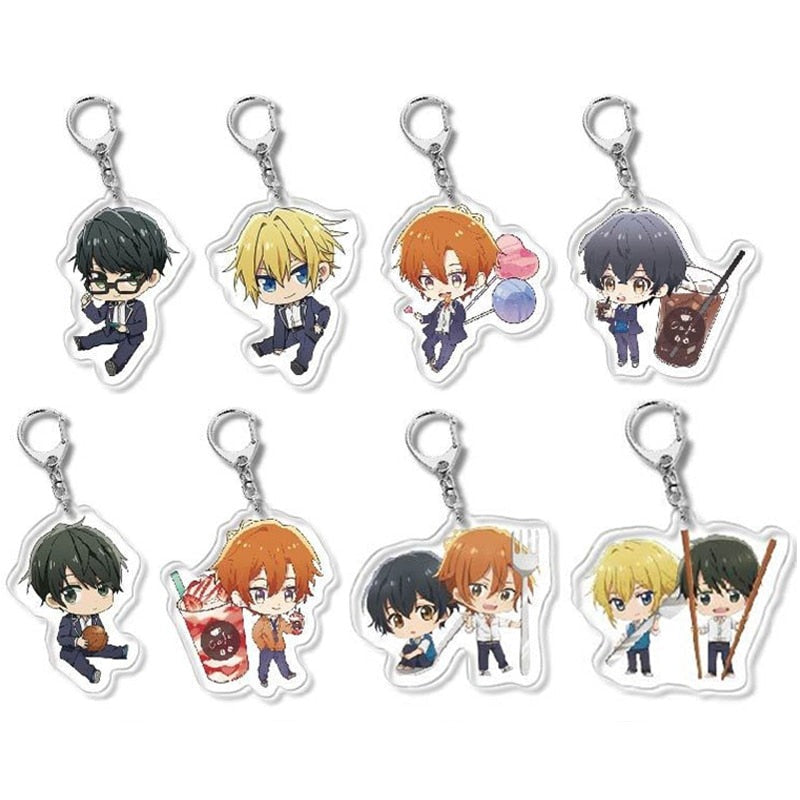 Sasaki to Miyano 'Tasuku' Keyring Acrylic Keychain