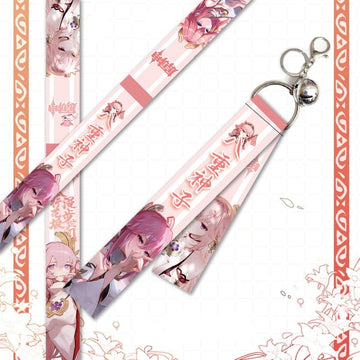 Genshin Impact 'Yae Miko' Streamer Clip Keychain