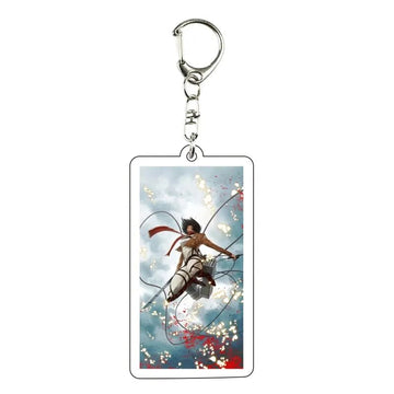 Attack on Titan 'Mikasa Ackerman Thunder Spears' Acrylic Keyring Keychain