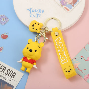 Winnie the Pooh 'Pooh' Keyring PVC Keychain