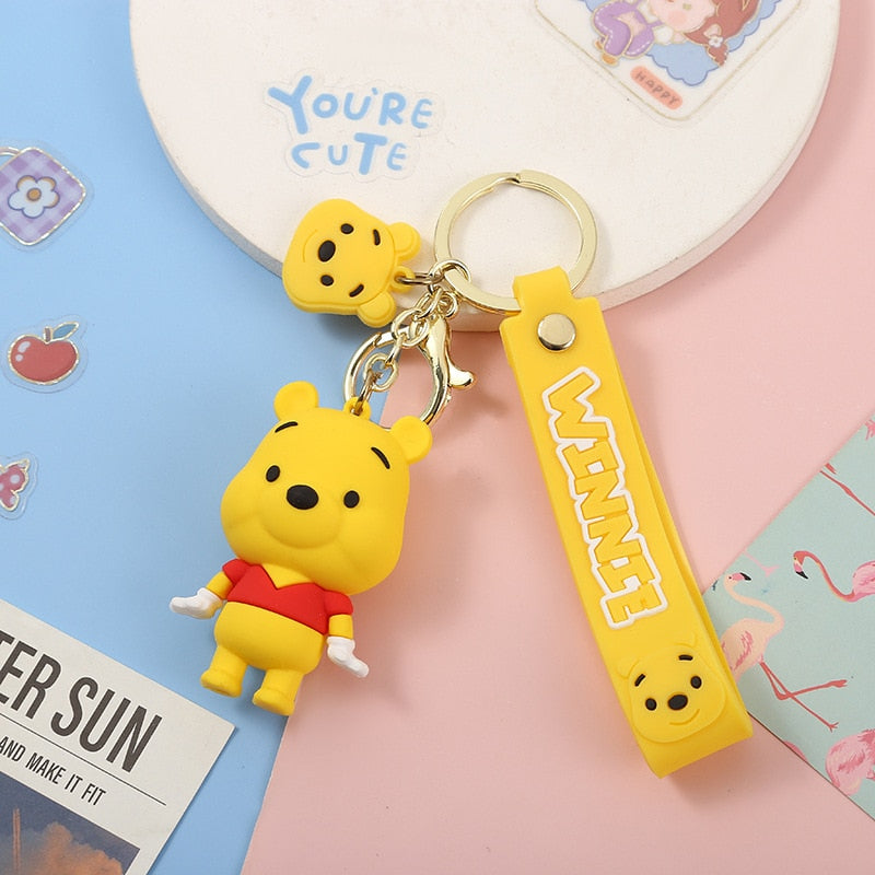 Winnie the Pooh 'Pooh' Keyring PVC Keychain