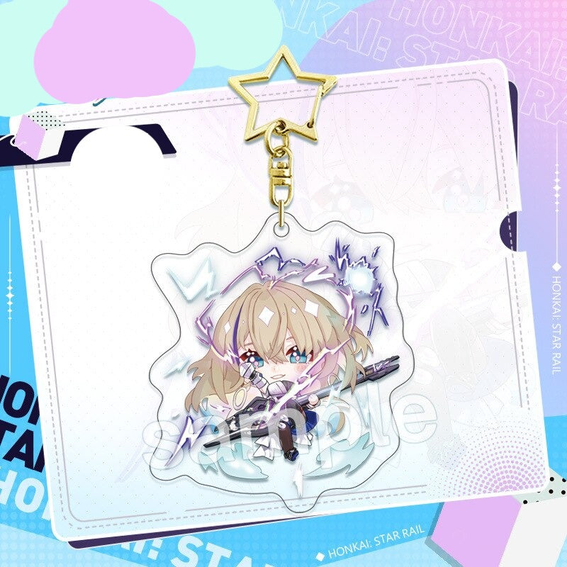 Honkai Star Rail 'Serval' Acrylic Keychain