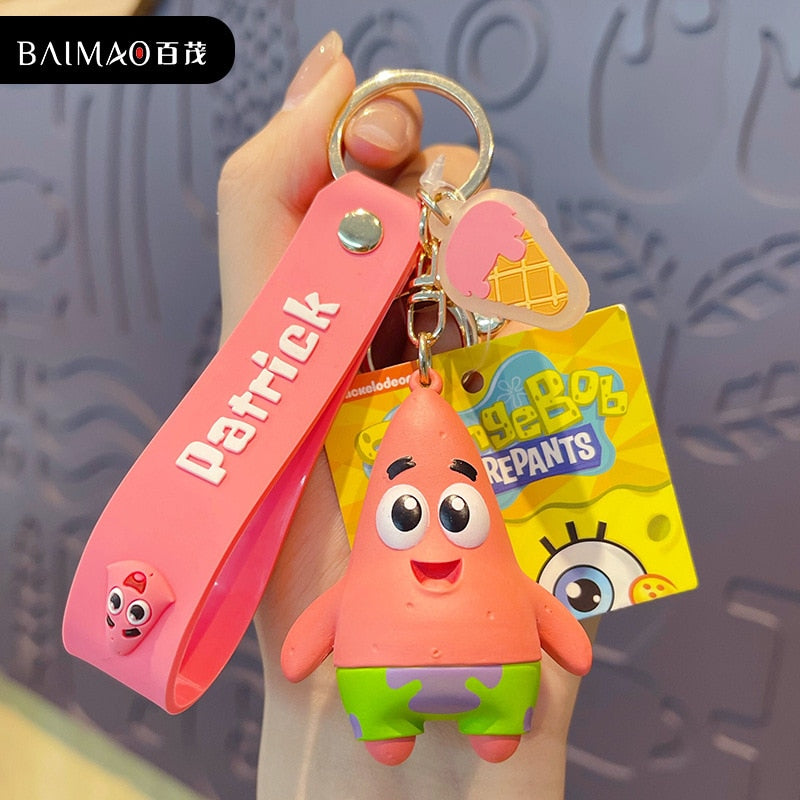 SpongeBob SquarePants 'Patrick | Ice Cream' Keyring Keychain