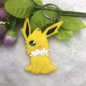 Pokemon 'Jolteon' Keyring PVC Keychain