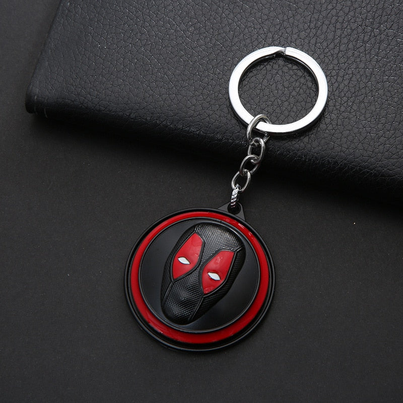 Deadpool Keyring Metal Keychain