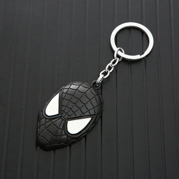 Spiderman Mask Ver.2 Keyring Metal Keychain