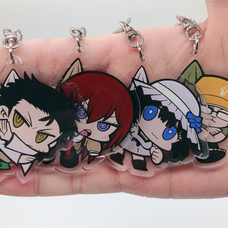 Steins Gate 'Makise Kurisu Keyring Plastic Keychain