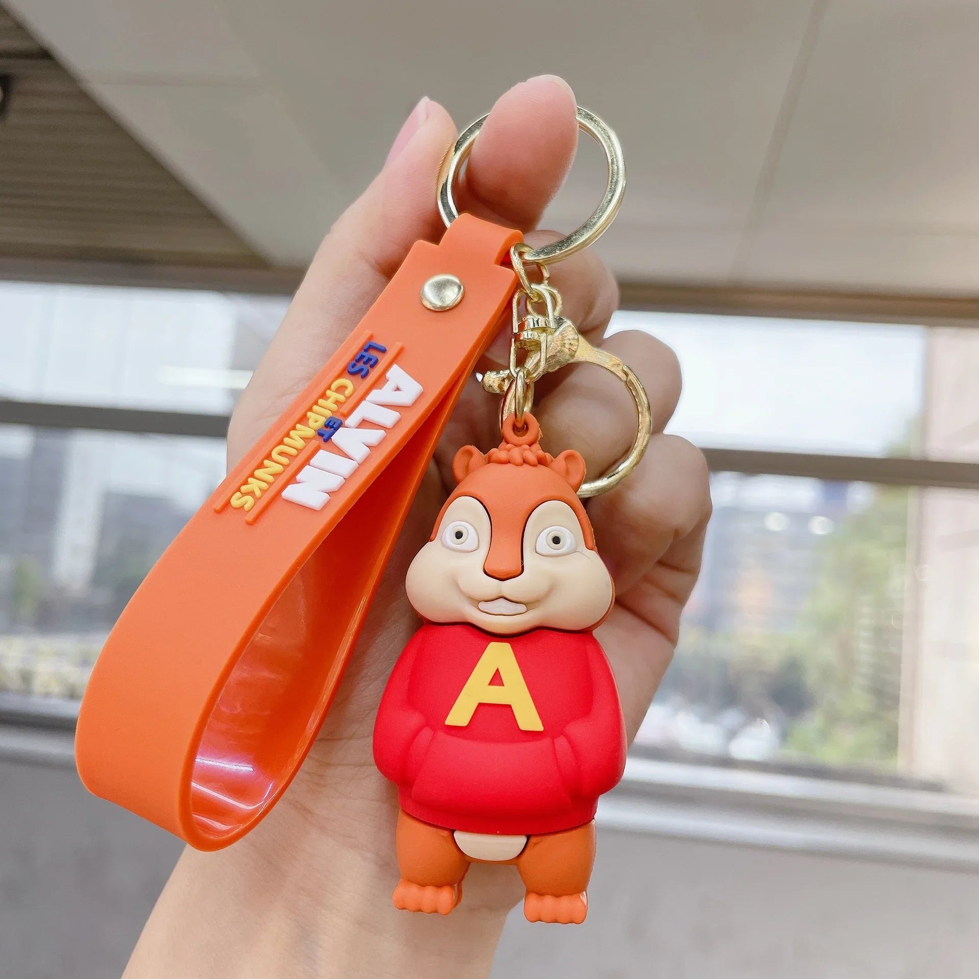 Alvin and The Chipmunks 'Alvin' Keyring Silicone Keychain