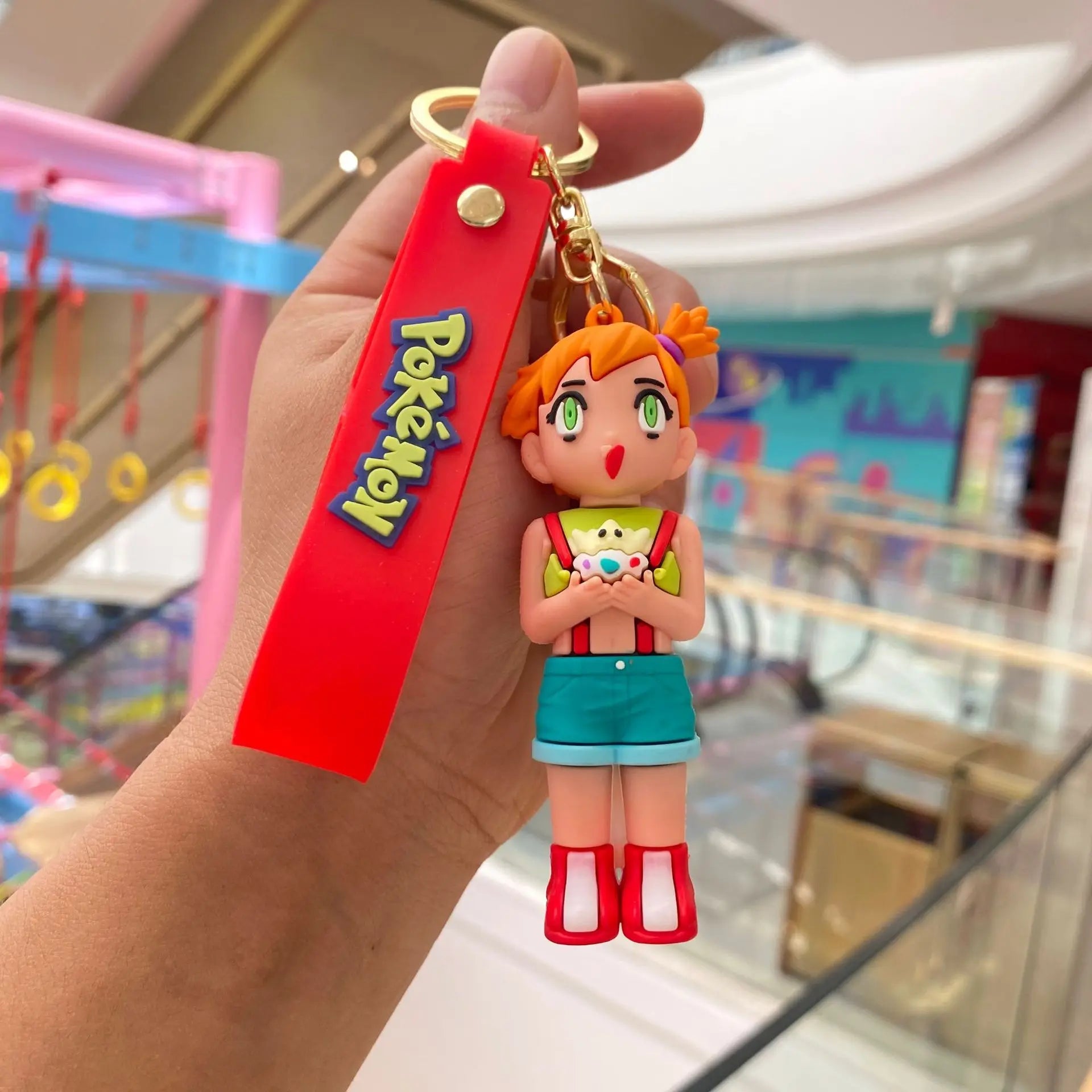 Pokemon 'Misty' Keyring PVC Keychain