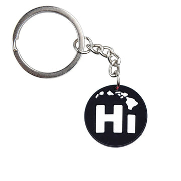 'Hi' Keyring PVC Keychain
